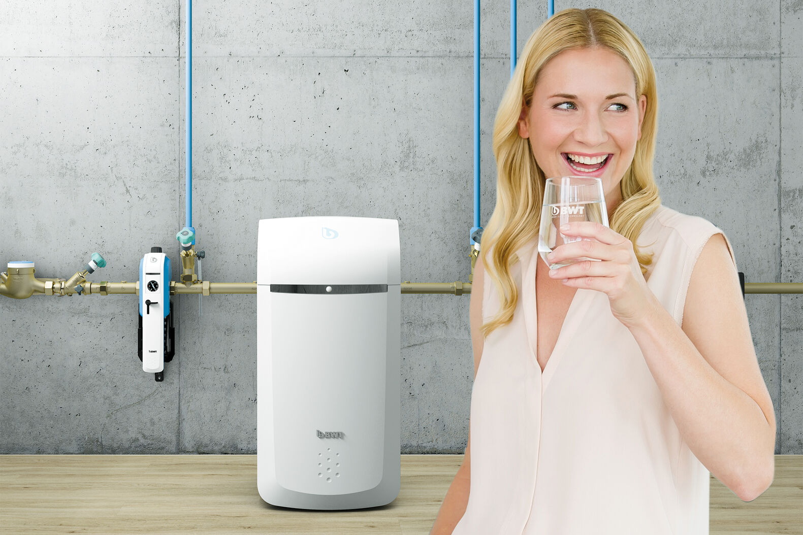 Überall, wo im Haus Wasser fliesst, ist BWT Aqua zur Stelle mit Produkten, welche die Wasserqualität verbessern.