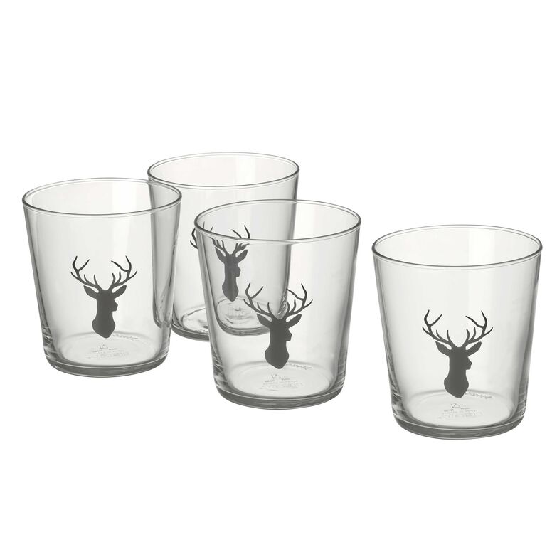 Die Chalet-Kollektion ist ausschliesslich bei IKEA Schweiz erhältlich. Zu den Gläsern gesellen sich Schüsseln und Teller. www.ikea.com
