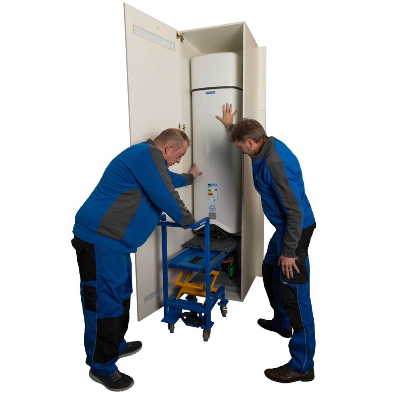 Einbau-Warmwasser-Wärmepumpe «Nuos E» von Domotec AG, www.domotec.ch