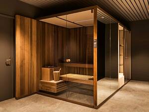 Vielseitige Sauna-Modelle in diversen Materialien und Ausführungen. «Alle Modelle sind in unterschiedlichen Grössen erhältlich, dadurch können wir Ihnen für jede Einbausituation die entsprechende Lösung bieten», heisst es seitens der Marmobisa AG.